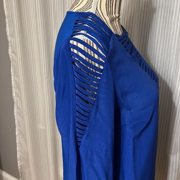 Bailey 44 Blue Blouse. Medium - Picture 3 of 10